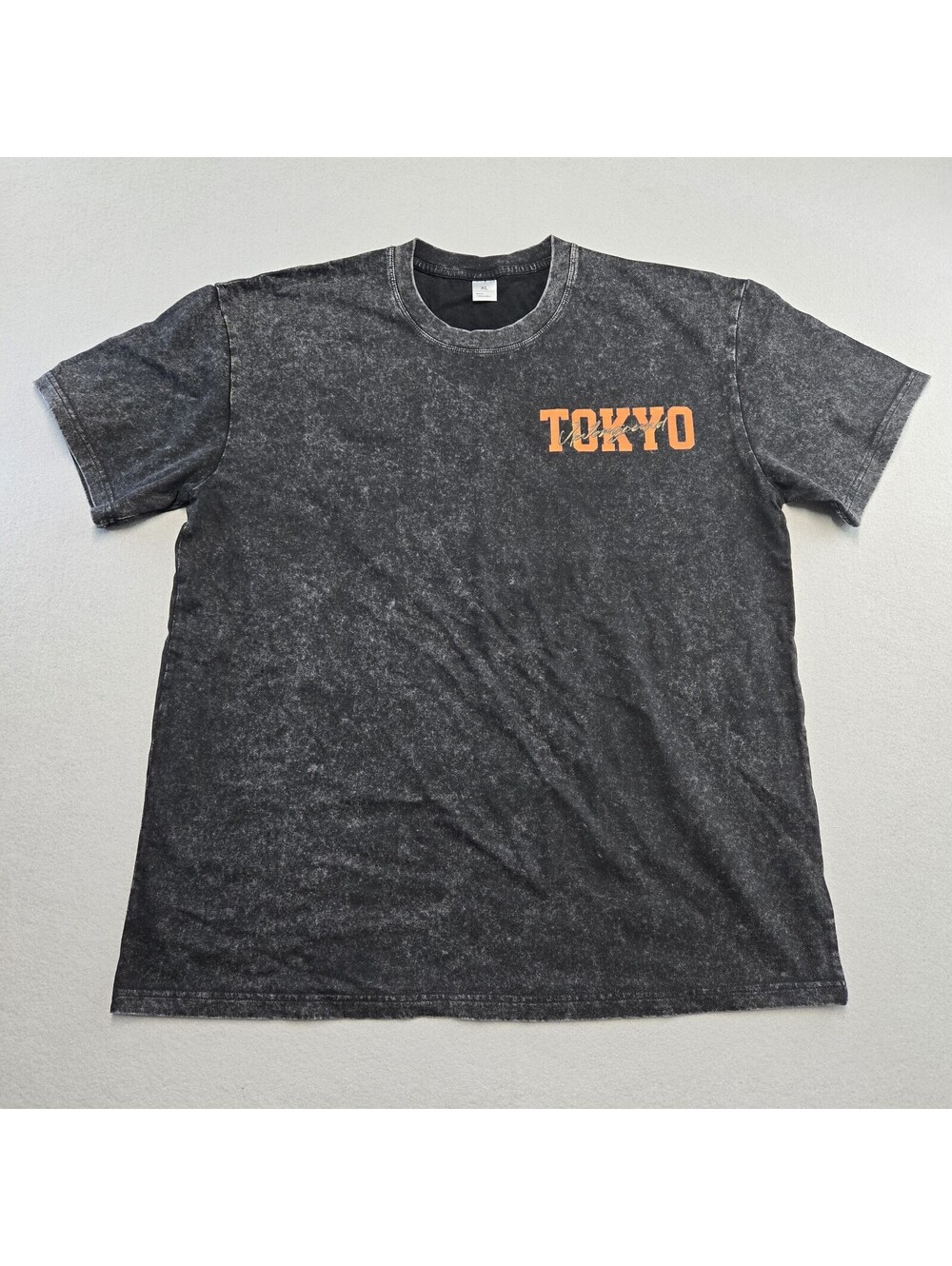 Unbranded Tokyo Super Car Club Tee Unisex XL Mineral Wash Cotton Knit NWOT